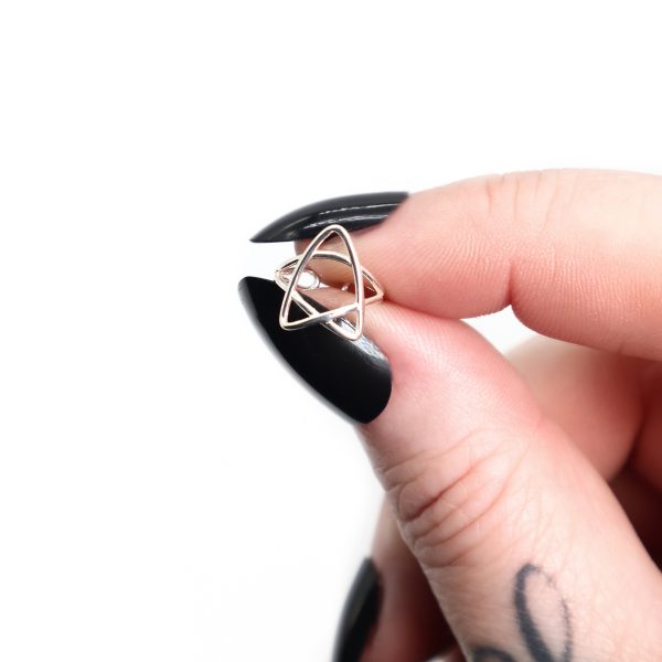 Ear Cuff Pentagramm Online-Schn?ppchen – Bild 2