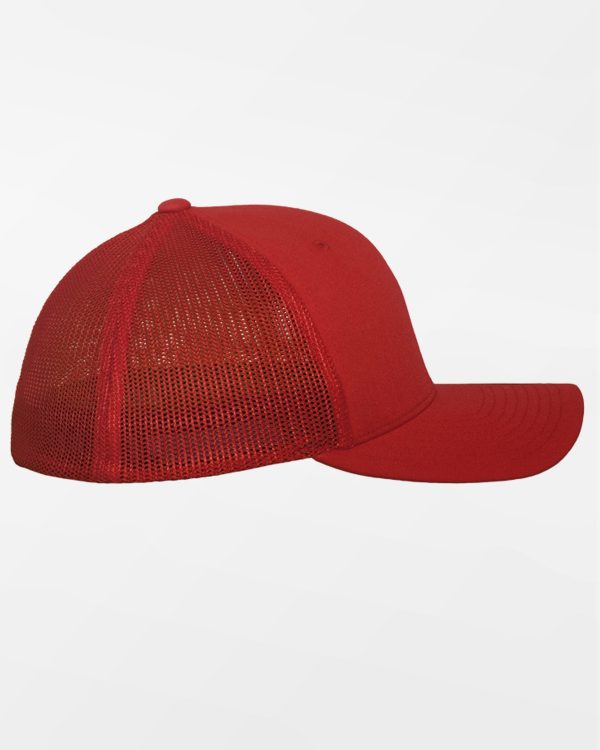 Yupoong Flexfit Mesh Trucker Cap, rot Schn?ppchen – Bild 3