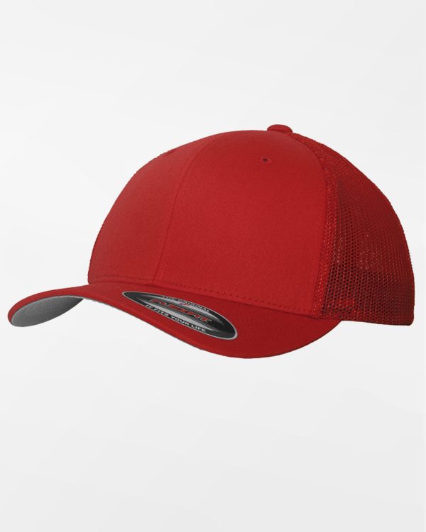 Yupoong Flexfit Mesh Trucker Cap, rot Schn?ppchen