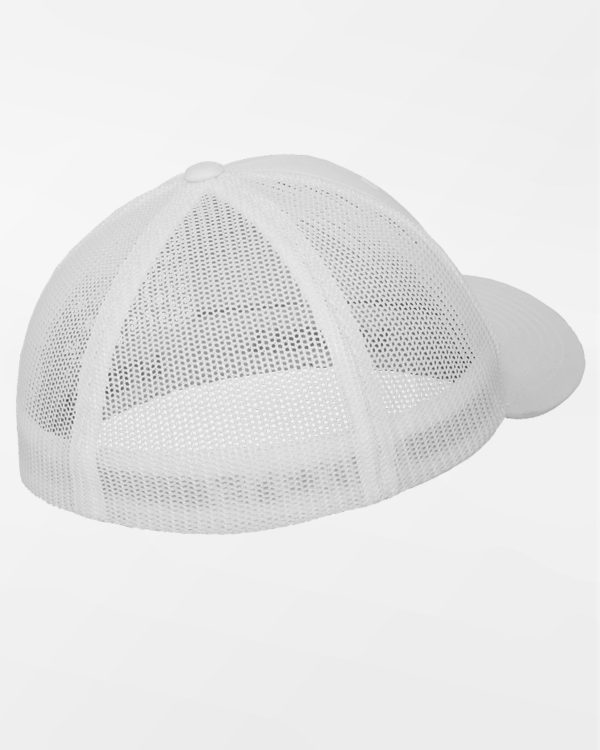 Yupoong Flexfit Mesh Trucker Cap, weiss Verkauf – Bild 4