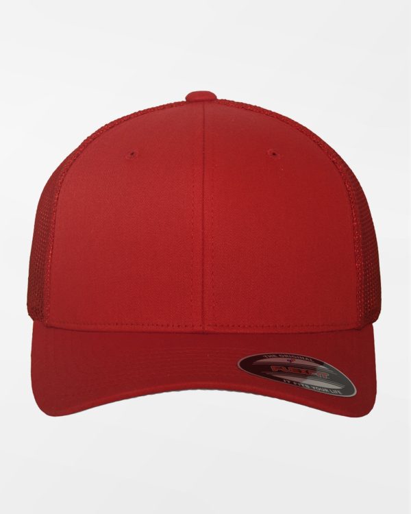 Yupoong Flexfit Mesh Trucker Cap, rot Schn?ppchen – Bild 2